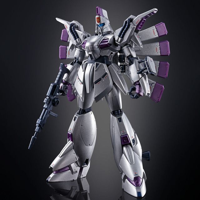 メタリックな銀装甲が映える…！ガンプラ「RE/100 ビギナ・ギナ ［エクストラフィニッシュ］」がプレバンで再販