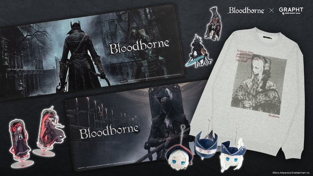 『Bloodborne』何度も見る“YOU DIED”メッセージがパーカー＆Tシャツに！新作グッズを「TGS2025」にて先行販売