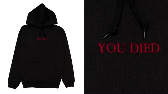『Bloodborne』何度も見る“YOU DIED”メッセージがパーカー＆Tシャツに！新作グッズを「TGS2025」にて先行販売