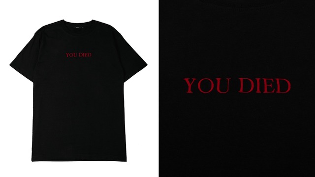 『Bloodborne』何度も見る“YOU DIED”メッセージがパーカー＆Tシャツに！新作グッズを「TGS2025」にて先行販売
