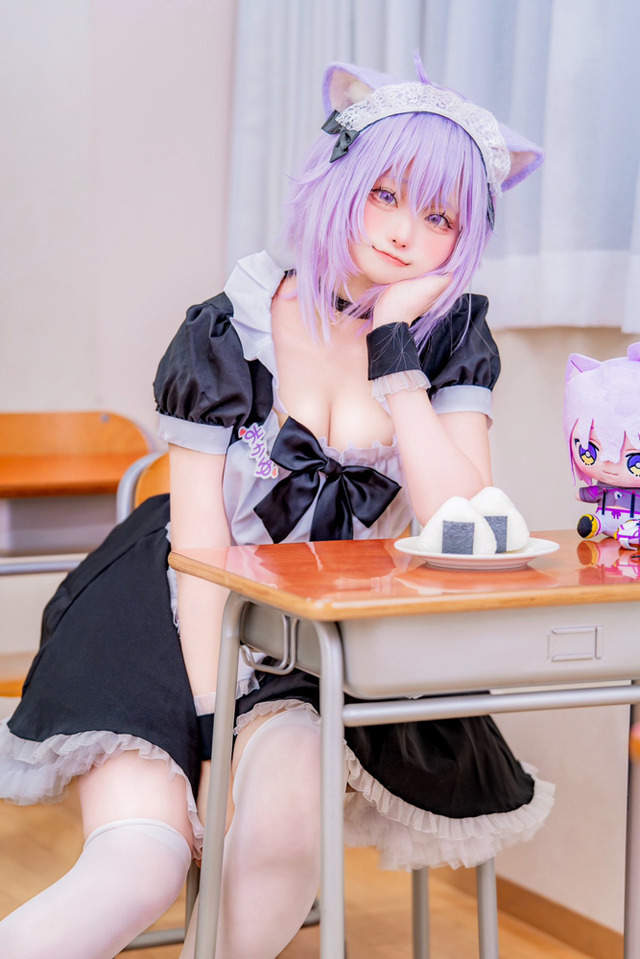 猫又おかゆ／ちろ（X：@suyamaaaaaa）、撮影：月原（X：@tukihara_lgk）