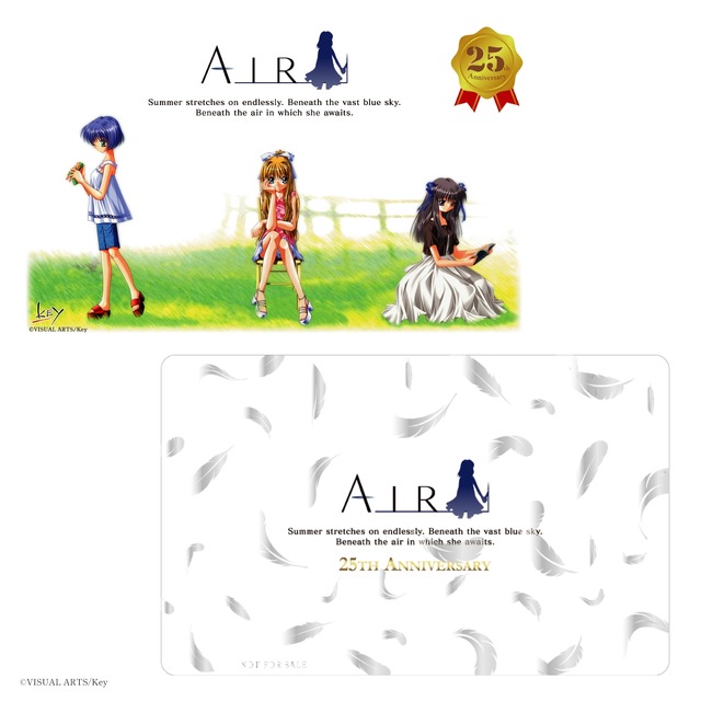 限定2,000本！『AIR』25周年記念の腕時計が予約受付中―夏の日の記憶が宿る「星の砂」も付属、作品世界を細部まで再現した特別なクロノグラフ腕時計に