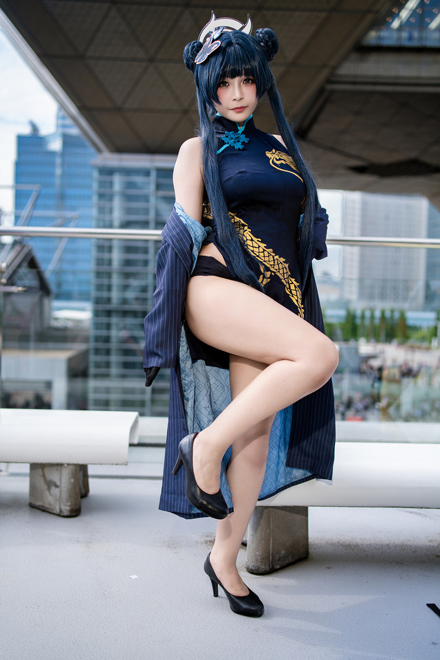 竜華キサキ『ブルーアーカイブ』／鶴葵（X：@tsuru_Cosplay）