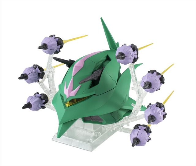 ガンダムと激闘を繰り広げた「ララァ専用モビルアーマー（エルメス）」が立体化！ビットは7個付属、背面ハッチに収納できるオリジナルギミック搭載