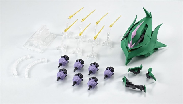 ガンダムと激闘を繰り広げた「ララァ専用モビルアーマー（エルメス）」が立体化！ビットは7個付属、背面ハッチに収納できるオリジナルギミック搭載
