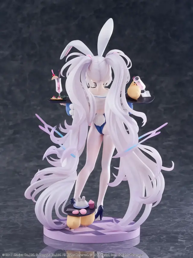バニースーツ姿が可愛い！『アズレン』より「ラフィーII」が着せ替え「うとうとビジーデー」姿で立体化