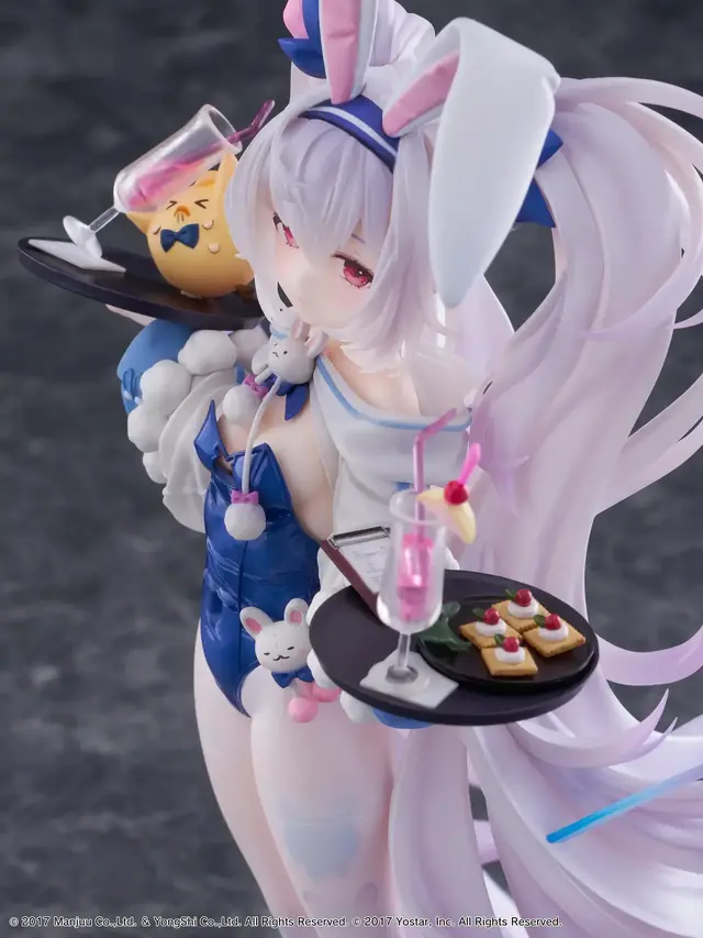 バニースーツ姿が可愛い！『アズレン』より「ラフィーII」が着せ替え「うとうとビジーデー」姿で立体化