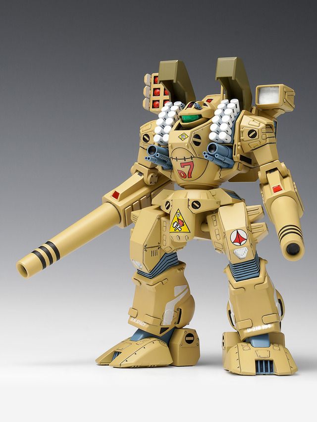 「超時空要塞マクロス」より「トマホーク」が1/100スケールプラモデル化！各関節はポリキャップによりフル可動