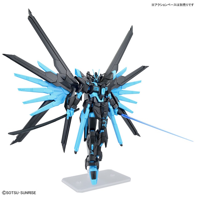 特別カラーのHGガンプラ「マイティーストライクフリーダムガンダム」がイナズマロックフェスで先行販売！鮮やかなネオンブルーが引き立つ
