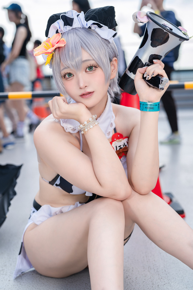 白銀ノエル「ホロライブ」／瑞海 にも（X：@Nimo_mizuumi）