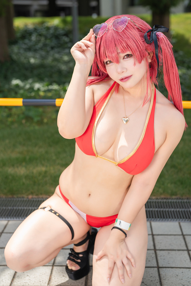 宝鐘マリン「ホロライブ」／有村ユキ（X：@kupokupojapan）