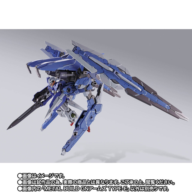ガンダム00より「METAL BUILD GNアームズ TYPE-E」が待望の再販！大型GNソードの武装全面展開などオリジナル機構も多数搭載