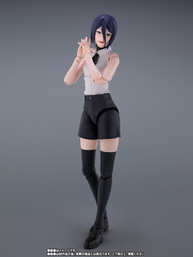 劇場版「チェンソーマン レゼ篇」より「レゼ」「ボム」がそれぞれ可動フィギュア化―頬を染めた可愛い姿と激しいアクションどちらも再現可能