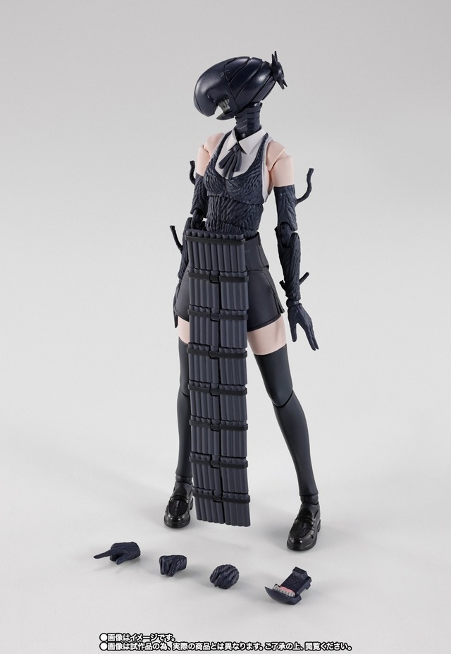 劇場版「チェンソーマン レゼ篇」より「レゼ」「ボム」がそれぞれ可動フィギュア化―頬を染めた可愛い姿と激しいアクションどちらも再現可能