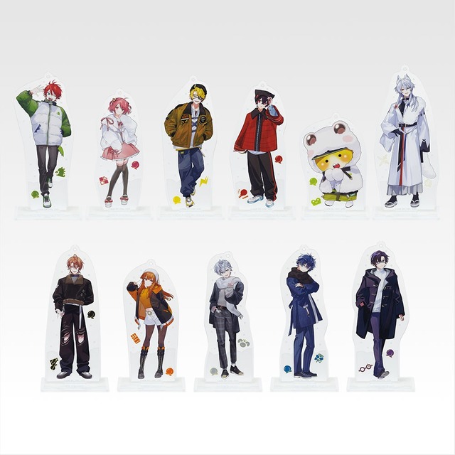 実況グループ「カラフルピーチ」新作一番くじ、全ラインナップが公開！ 「たよれるじゃぱぱ」「おっとりのあ」などフィギュア賞も充実