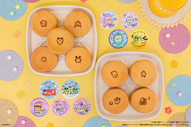 もちもち生地に可愛いドット絵！「たまごっち まんまる焼き」が、9月23日よりファミマで再発売