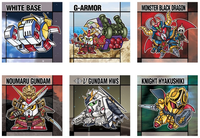 昔懐かしい「元祖SDガンダム」シール付きスナックに第2弾！「νガンダムHWS」や「サイサリス」まで全33種―描き下ろしの「ペーネロペー」らも収録