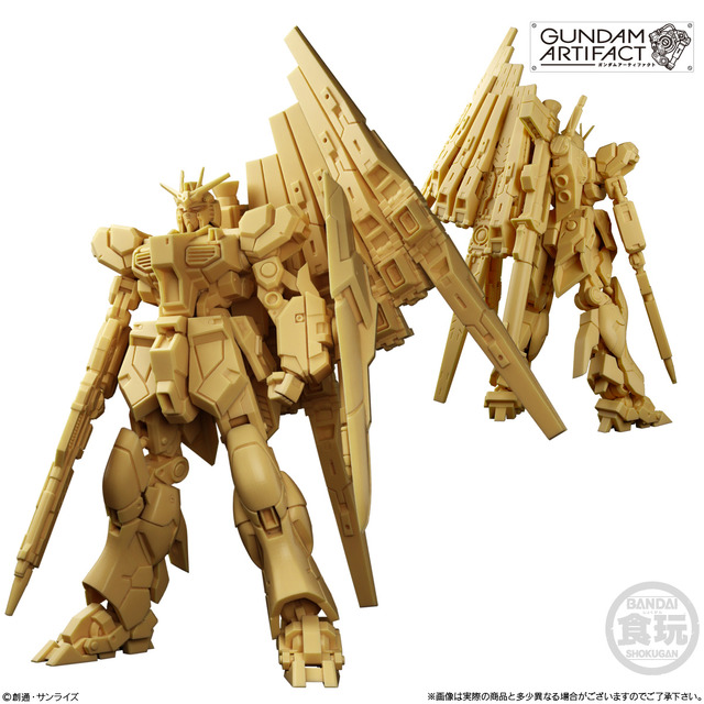 プラ製ミニキット「ガンダムアーティファクト」第6弾が新登場！νガンダムやサザビー、換装可能なリ・ガズィなど全7種をラインナップ