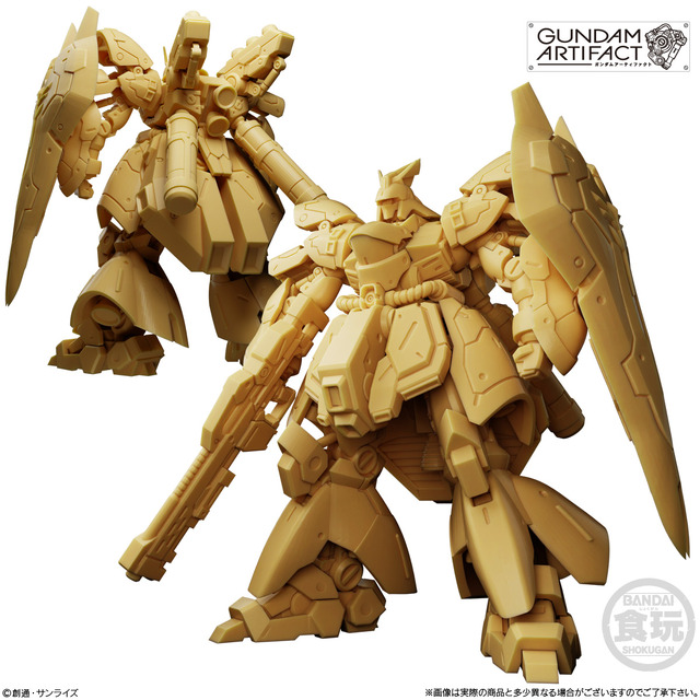プラ製ミニキット「ガンダムアーティファクト」第6弾が新登場！νガンダムやサザビー、換装可能なリ・ガズィなど全7種をラインナップ