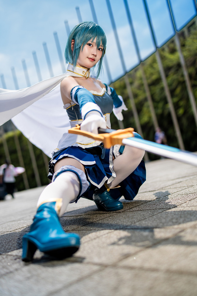 美樹 さやか「魔法少女まどか☆マギカ」／緑埜（X：@midorino_o）【日本】