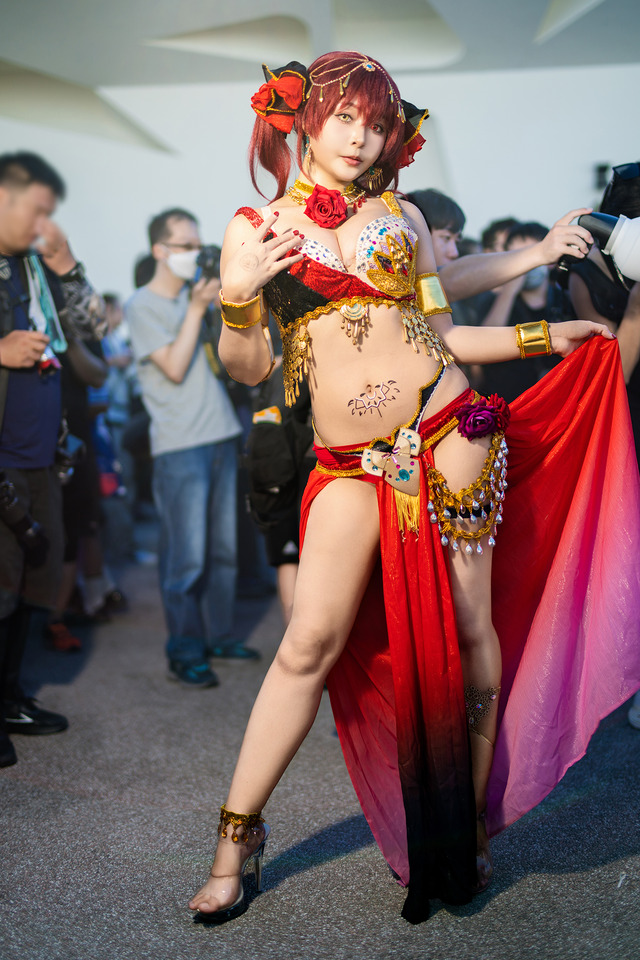 宝鐘マリン「ホロライブ」／鶴葵（X：@tsuru_Cosplay、Instagram：tsuru_cos_aoi）【台湾】