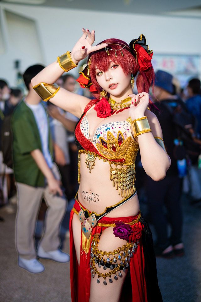 宝鐘マリン「ホロライブ」／鶴葵（X：@tsuru_Cosplay、Instagram：tsuru_cos_aoi）【台湾】