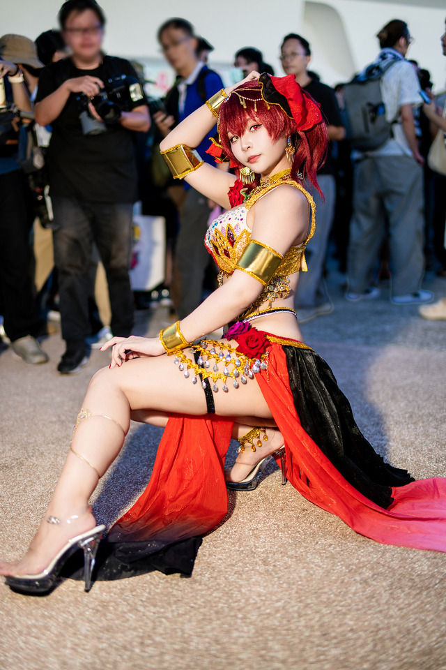 宝鐘マリン「ホロライブ」／鶴葵（X：@tsuru_Cosplay、Instagram：tsuru_cos_aoi）【台湾】