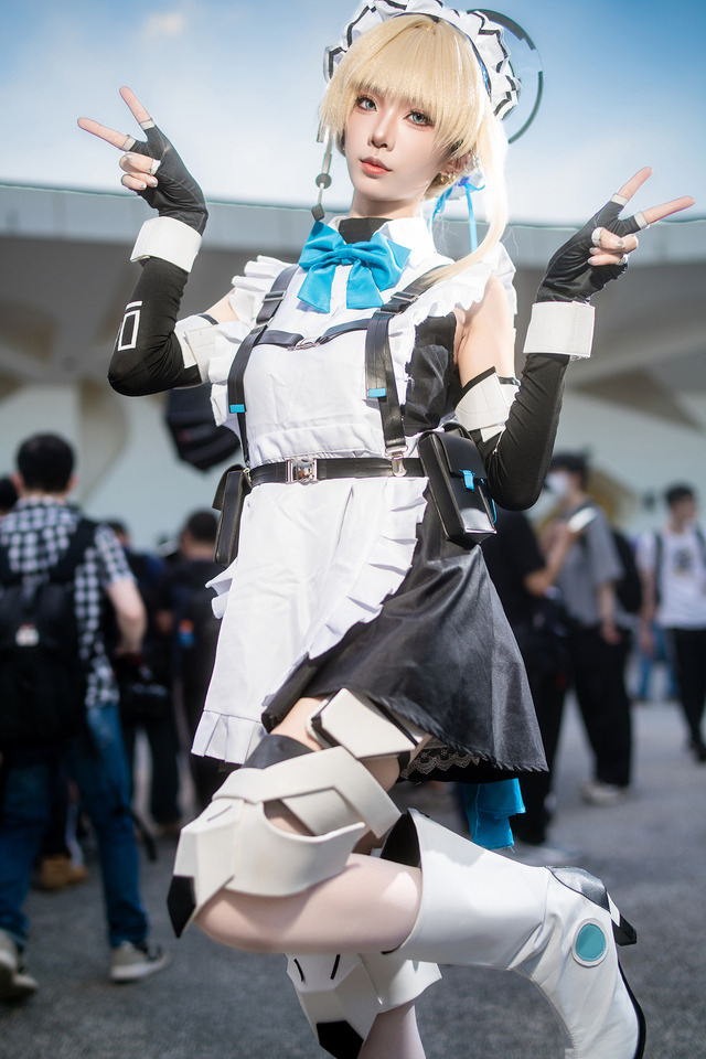 飛鳥馬トキ『ブルーアーカイブ』／四巫日モミ（X：@momihi__44、Instagram：momihi__444）【台湾】