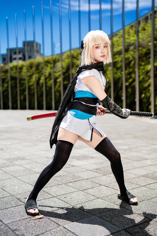 沖田総司『Fate/Grand Order』／小楠（Instagram：naaaaaaam_cos2023）