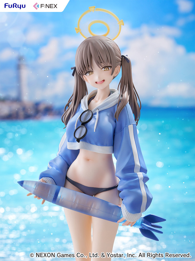 『ブルアカ』から「モエ(水着)」フィギュアが予約受付開始！リアルなシワ表現を施したジャケットなど、魅力を丹念に再現