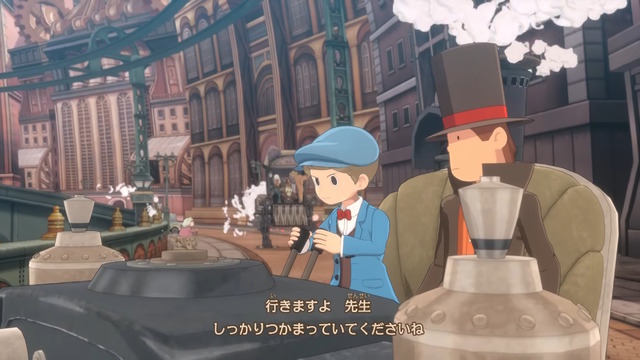 『レイトン教授と蒸気の新世界』2026年に発売延期…レイトンとルークの再会を描く最新映像も公開