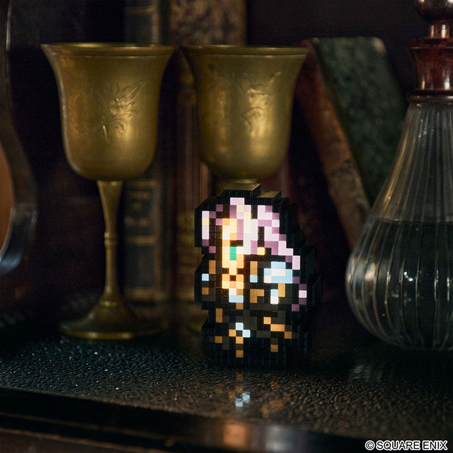 FFシリーズのドット絵ライト「ピクセライトNEO」が新登場！ランナップはセフィロス、ビビ、ユウナでお部屋がレトロな雰囲気に早変わり