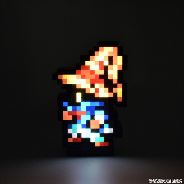 FFシリーズのドット絵ライト「ピクセライトNEO」が新登場！ランナップはセフィロス、ビビ、ユウナでお部屋がレトロな雰囲気に早変わり