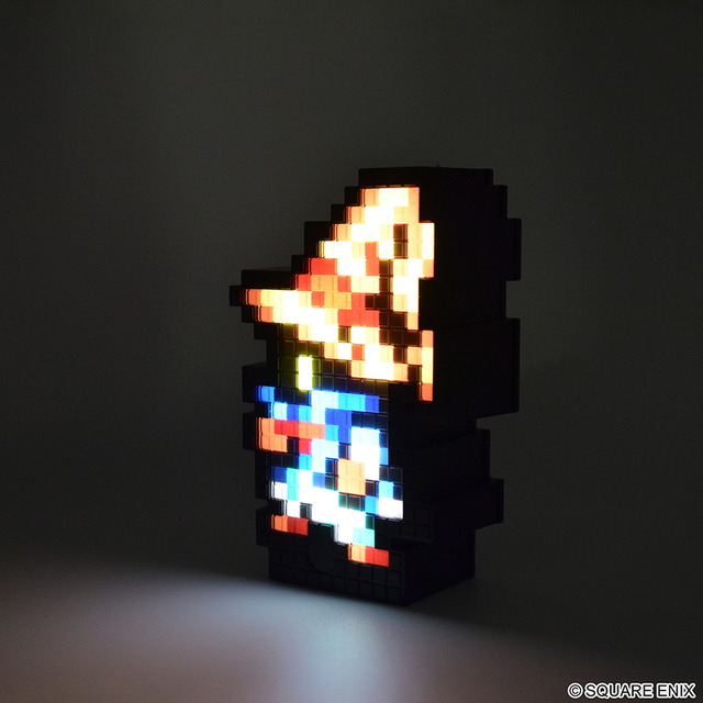 FFシリーズのドット絵ライト「ピクセライトNEO」が新登場！ランナップはセフィロス、ビビ、ユウナでお部屋がレトロな雰囲気に早変わり