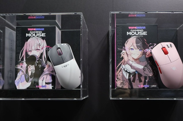 色とりどりの「ぶいすぽっ！」ゲーミングマウスが可愛い！人気配信者とのコラボPCモデルも映えるGALLERIAブースレポ【TGS2025】