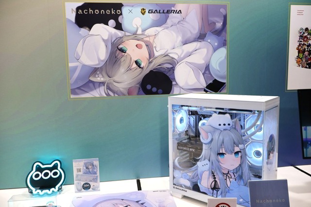 色とりどりの「ぶいすぽっ！」ゲーミングマウスが可愛い！人気配信者とのコラボPCモデルも映えるGALLERIAブースレポ【TGS2025】