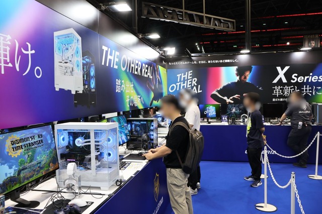 色とりどりの「ぶいすぽっ！」ゲーミングマウスが可愛い！人気配信者とのコラボPCモデルも映えるGALLERIAブースレポ【TGS2025】
