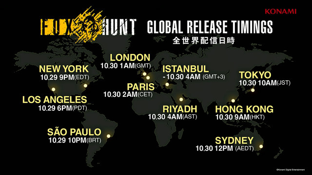 『MGSΔ』新作かくれんぼマルチプレイ「FOX HUNT」10月30日配信決定【TGS2025】