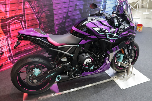 ジュリのドSボイスを聞きたい『スト6』プレイヤーは特にオススメ！スズキのコラボバイク「GSX-8R Tuned by JURI」に乗ってみた
