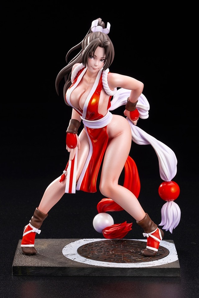 露わになった太ももがより美しく！『KOF’98』から「不知火舞」フィギュアが、服装の塗装表現や肌の質感をブラッシュアップし再登場