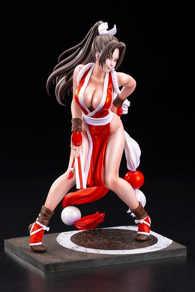露わになった太ももがより美しく！『KOF’98』から「不知火舞」フィギュアが、服装の塗装表現や肌の質感をブラッシュアップし再登場