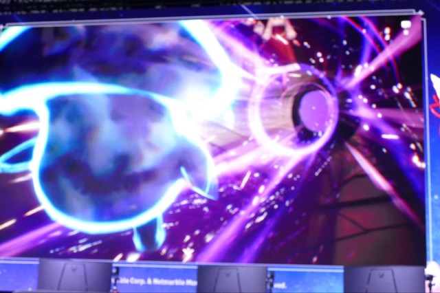ネットマーブル新作アクションRPG『モンギル：STAR DIVE』ブースは魅力満載！巨大ニャンコやコスプレ、豊富なノベルティがお出迎え