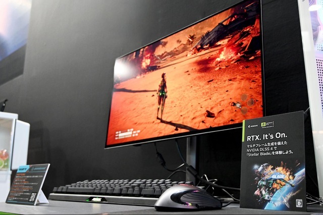 【TGS2025】NVIDIA「GeForce RTX 50」シリーズは試遊用ゲーミングPCの立役者。『Stellar Blade』『運命のトリガー』など注目作をハイクオリティな「RTX On」で体験！