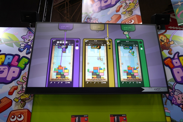 大盛り上がり間違いなしのパーティー物理パズル『TopplePOP: Bungee Blockbusters』ブースレポート&開発者インタビュー【TGS2025】