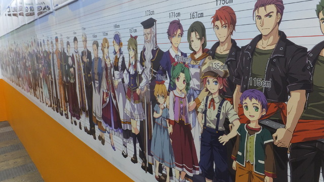 『空の軌跡』登場キャラ“50人超え”の身長差イラストが圧巻！国内メディアも“ほぼ初見”の超貴重アイテムもブースに展示【TGS2025】