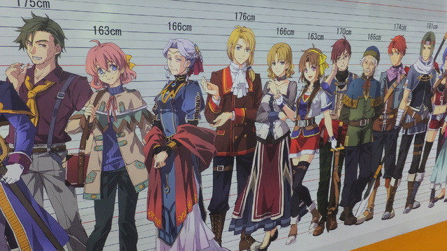 『空の軌跡』登場キャラ“50人超え”の身長差イラストが圧巻！国内メディアも“ほぼ初見”の超貴重アイテムもブースに展示【TGS2025】