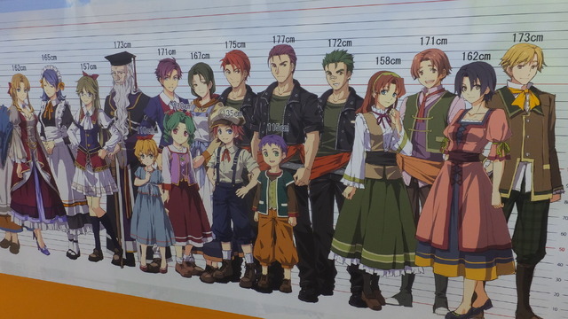 『空の軌跡』登場キャラ“50人超え”の身長差イラストが圧巻！国内メディアも“ほぼ初見”の超貴重アイテムもブースに展示【TGS2025】