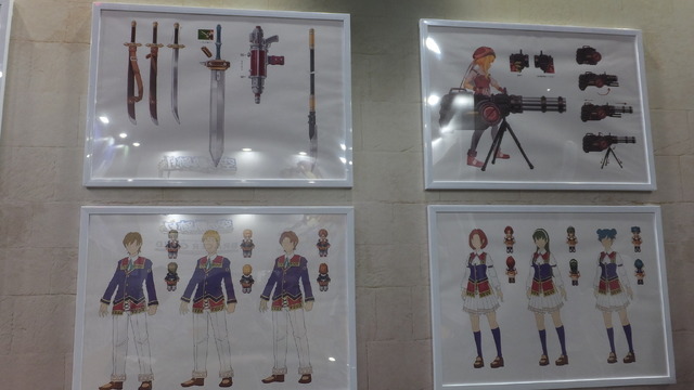 『空の軌跡』登場キャラ“50人超え”の身長差イラストが圧巻！国内メディアも“ほぼ初見”の超貴重アイテムもブースに展示【TGS2025】