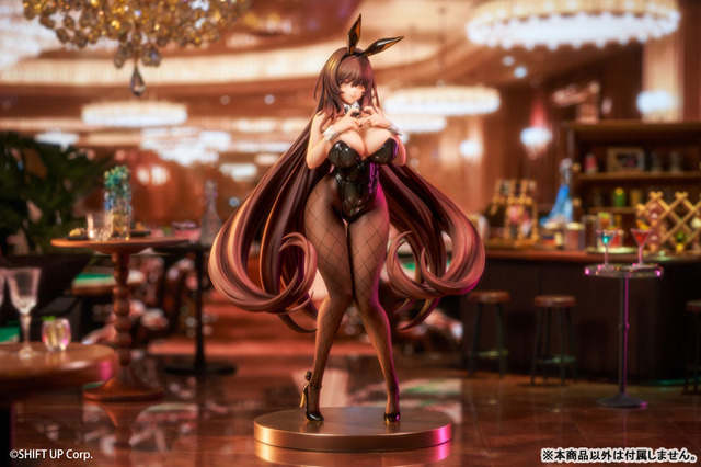 ムチムチな黒とスレンダーな白、どっちのバニーも強烈！『勝利の女神：NIKKE』より「ノワール＆ブラン」がフィギュア化―セット版には“色紙”の特典付き