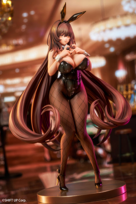 ムチムチな黒とスレンダーな白、どっちのバニーも強烈！『勝利の女神：NIKKE』より「ノワール＆ブラン」がフィギュア化―セット版には“色紙”の特典付き